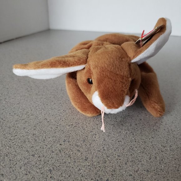 🐰Ears the bunny rabbit beanie baby Vintage 1995 w/Errors - Picture 2 of 9